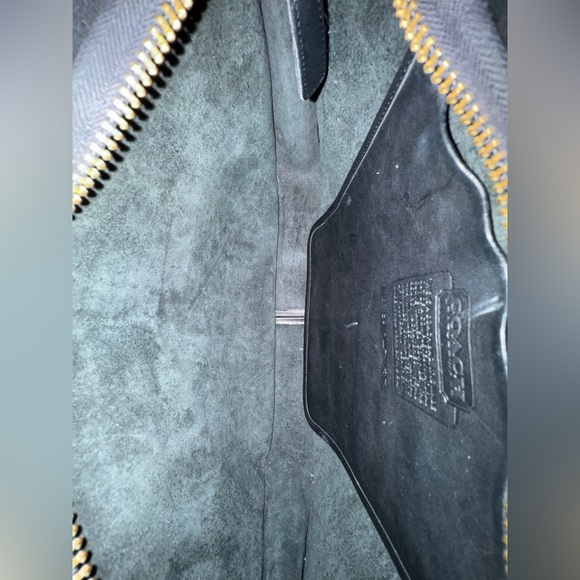 Vintage Coach Watermelon Tote in Black - Picture 7 of 9